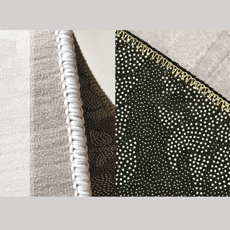 Gorgeous Abstract Print Carpet Stylish Washable Rug Polyester Stain Resistant Carpet for Home Decor