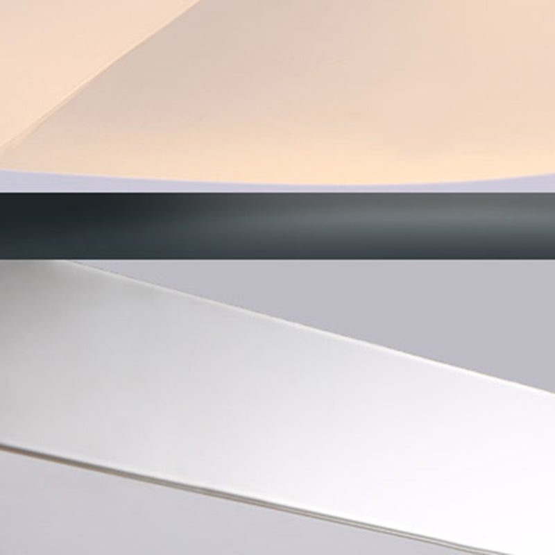 Acrylic White LED Island Light in Modern Creative Style Stainless-Steel Pendant Lamp for Dining Room