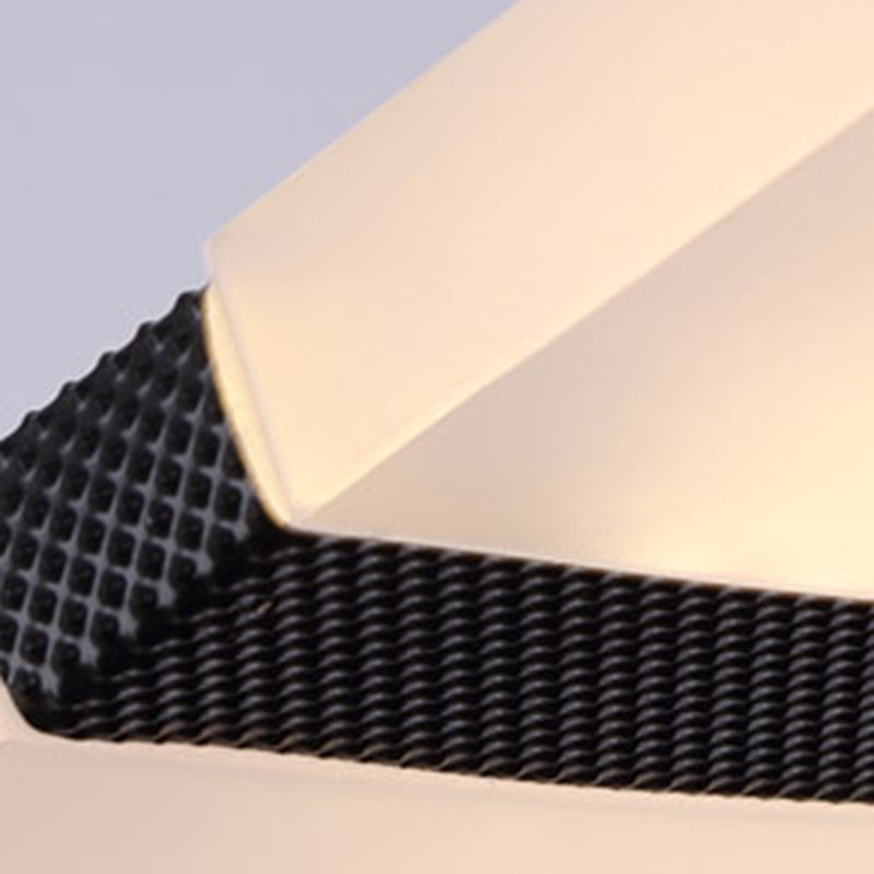 Acrylic White LED Island Light in Modern Creative Style Stainless-Steel Pendant Lamp for Dining Room