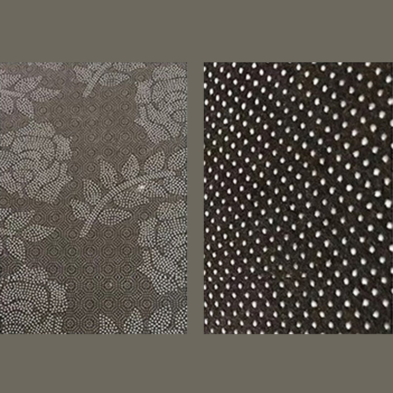 Salle de salon moderne Tapis Blue Polyester Area Color Bloc Tapis sans glissement