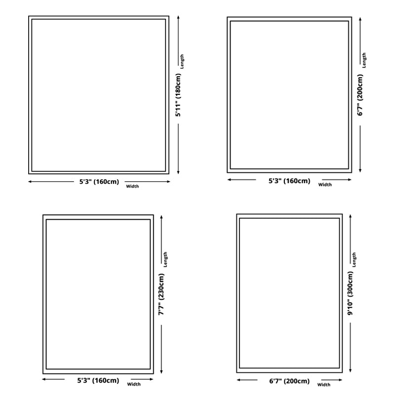 Yellow Modern Area Carpet Geometric Pattern Polyester Area Rug Stain Resistant Rug for Home Decor