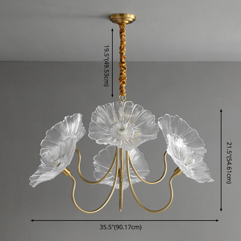 Luci del lampadario dell'isola cilindro moderni apparecchi di illuminazione lampadario in vetro con decorazione di uccelli