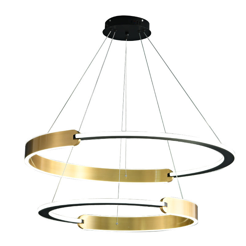Postmodern Chandelier Pendant Light Round Suspension Light for Living Room Dining Room