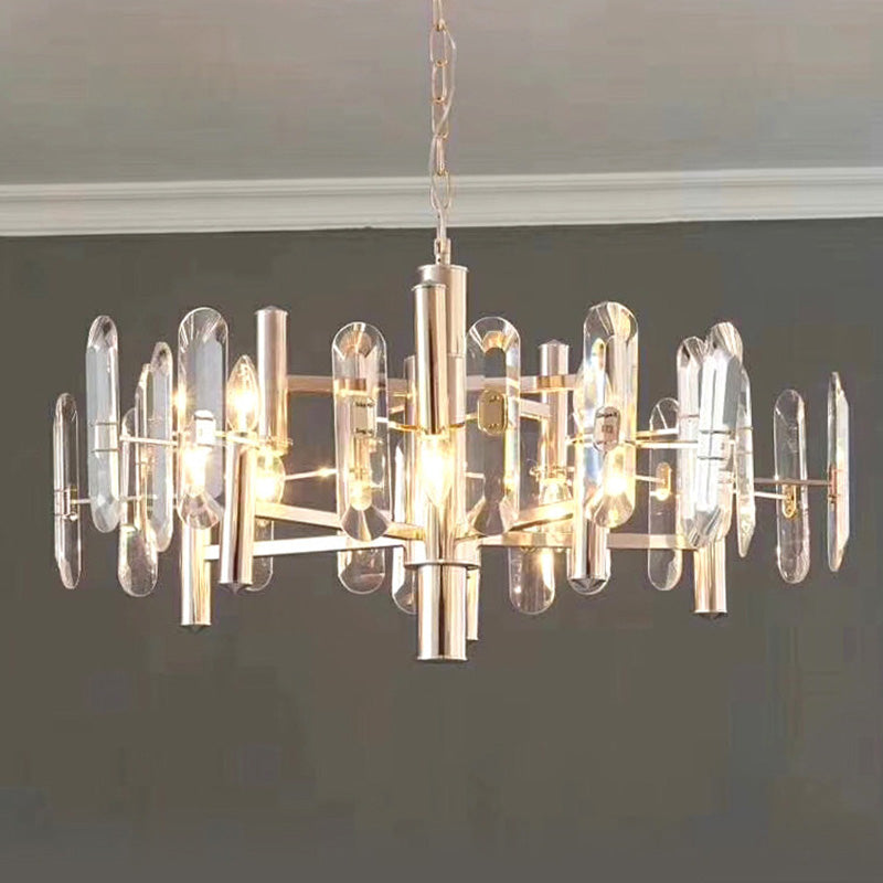 Modern Chandelier Pendant Light Two layers Suspension Light for Living Room Dining Room