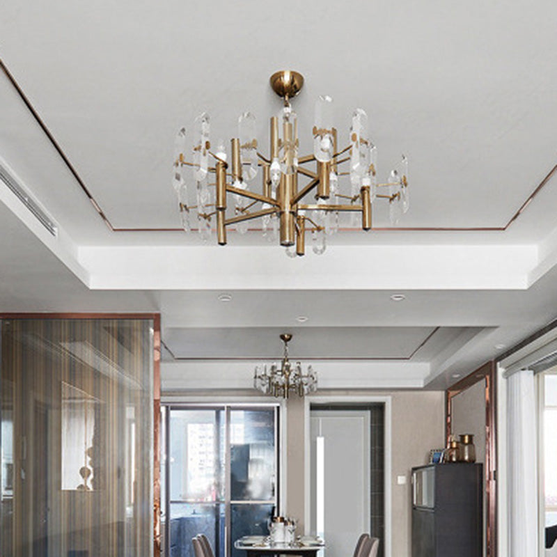 Modern Chandelier Pendant Light Two layers Suspension Light for Living Room Dining Room