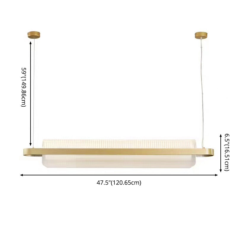 2 Color Chandelier opcional Simplicidad moderna Luz de lámpara de lámpara para sala de estar