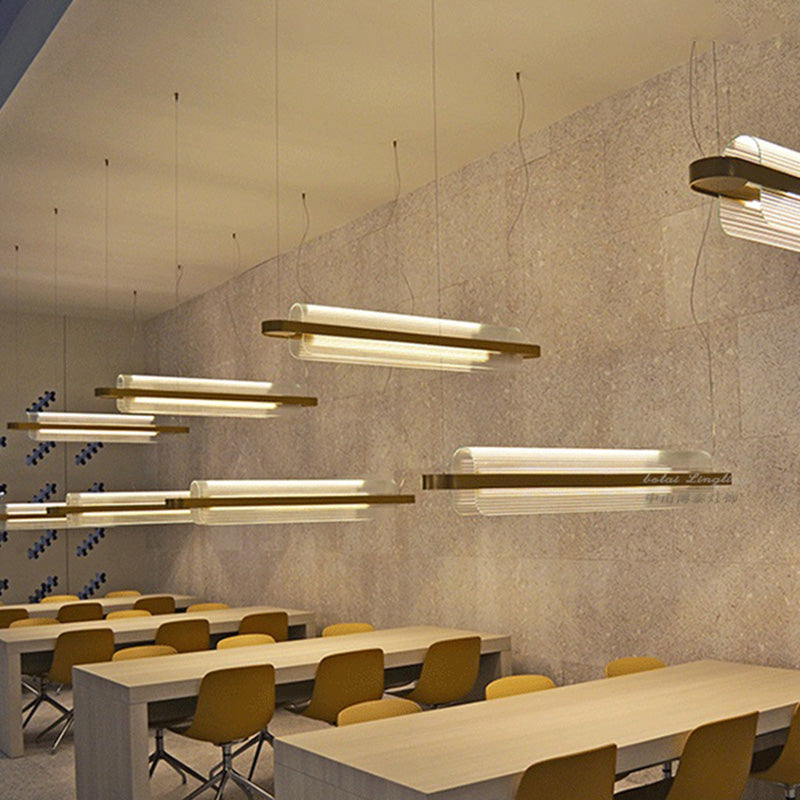 2 Color Chandelier opcional Simplicidad moderna Luz de lámpara de lámpara para sala de estar