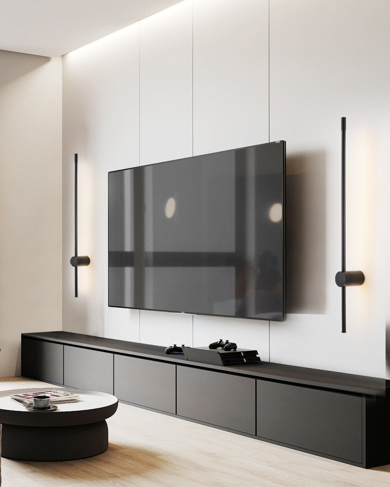 Luce a parete in metallo lineare Luce contemporanea in stile LED LED Wall Sconce Lighting