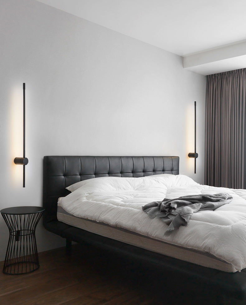 Luce a parete in metallo lineare Luce contemporanea in stile LED LED Wall Sconce Lighting