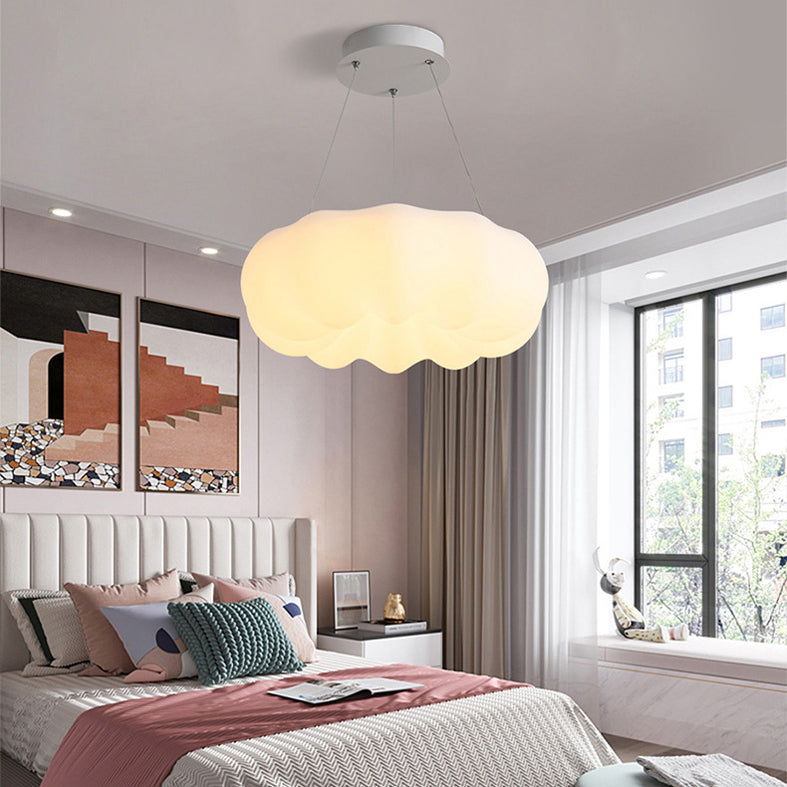 Éclairage d'éclairage pendentif en nuage blanc 1 Éclairage de suspension Blub pour salle à manger