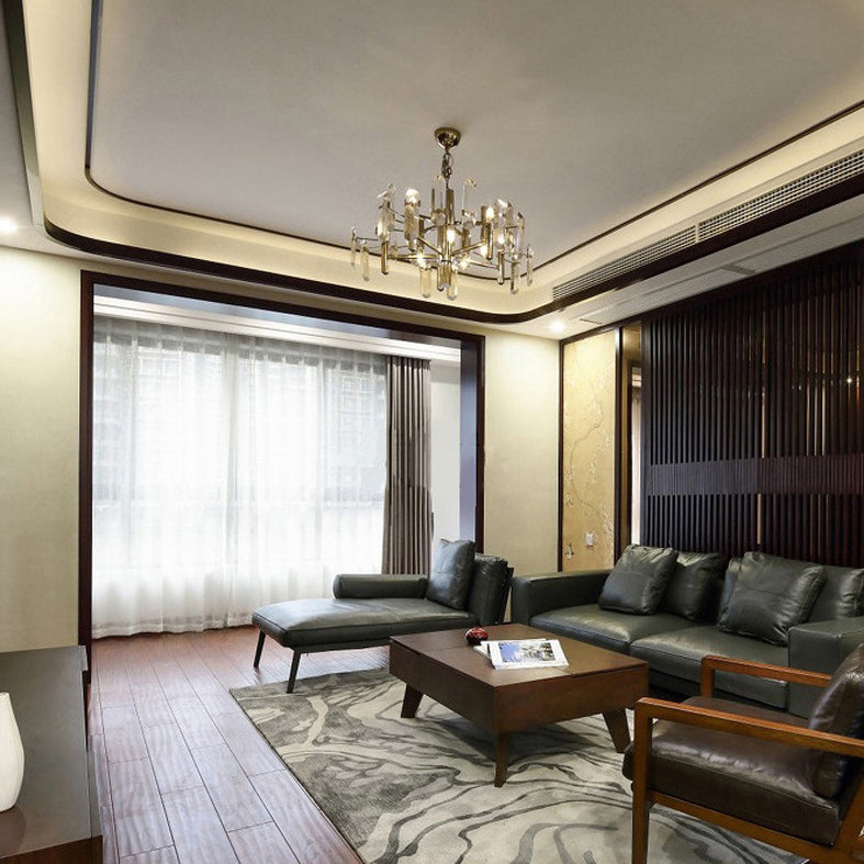 Modern Chandelier Pendant Light Two layers Suspension Light for Living Room Dining Room