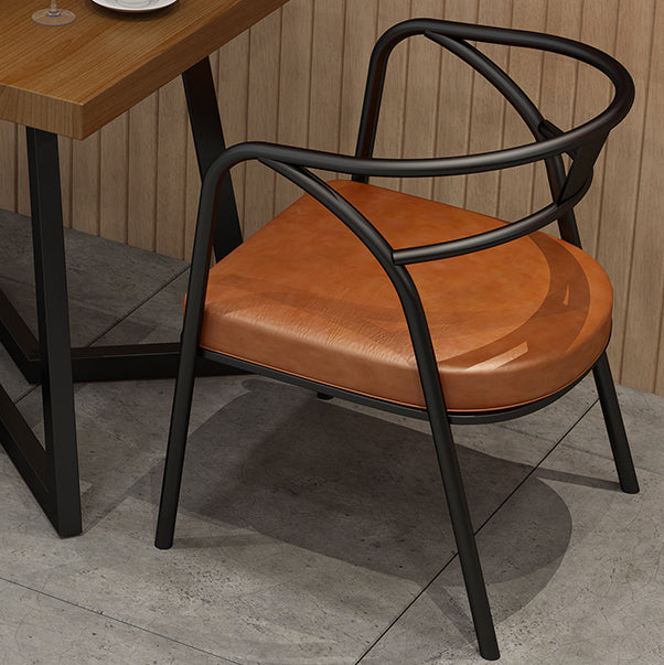 Industrial Style Rectangle Shape Dinette Set Solid Wood Top Dining Table Furniture for Dining Room