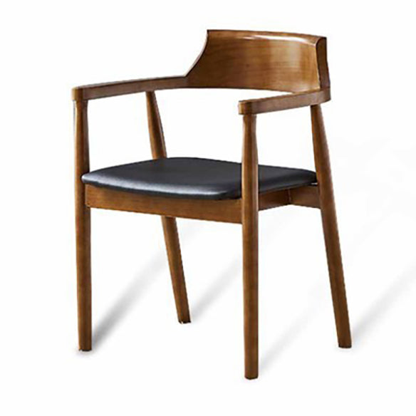 Industrial Solid Wood Dining Room Set with Rectangle Table and Metal Base Dining Table Furniture