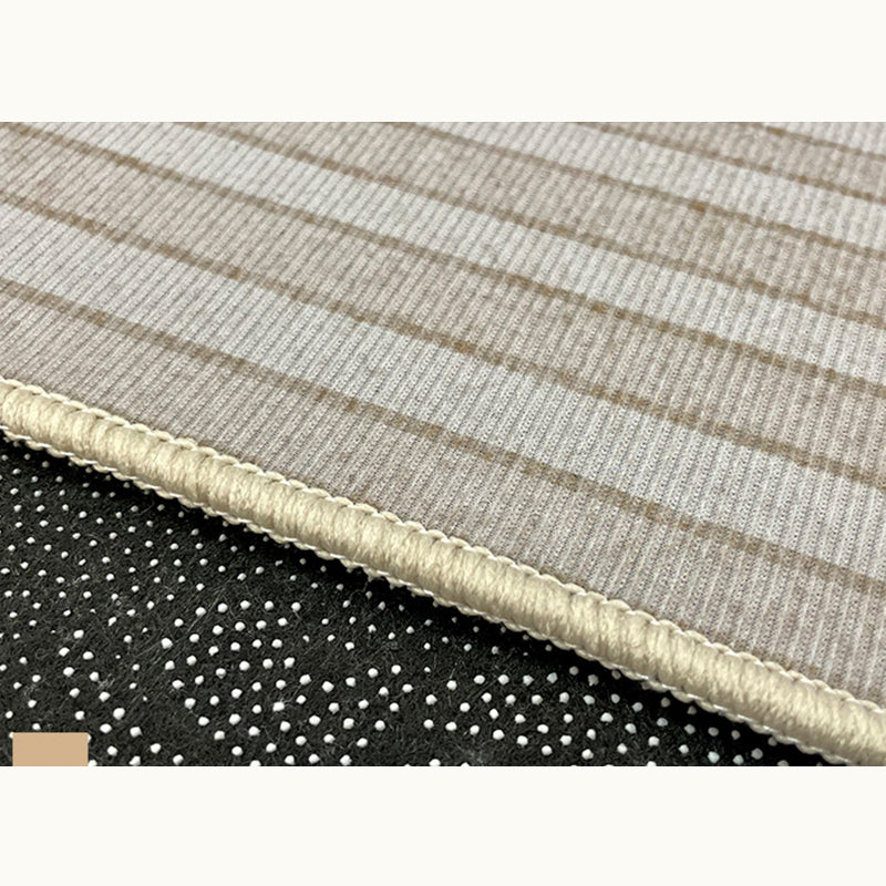 Contemporary Apricot Tone Carpet Polyster Indoor Rug Anti-Slip Washable Area Carpet for Living Room