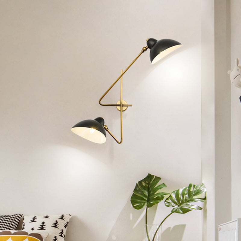 2 lumières Applexion murale de la chambre