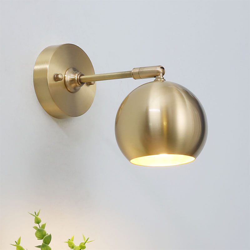 LAME MUR LED BRASS LAMPE MOCHERIST 1 ÉCLAINEMENT MUR MUR METAL LEIL
