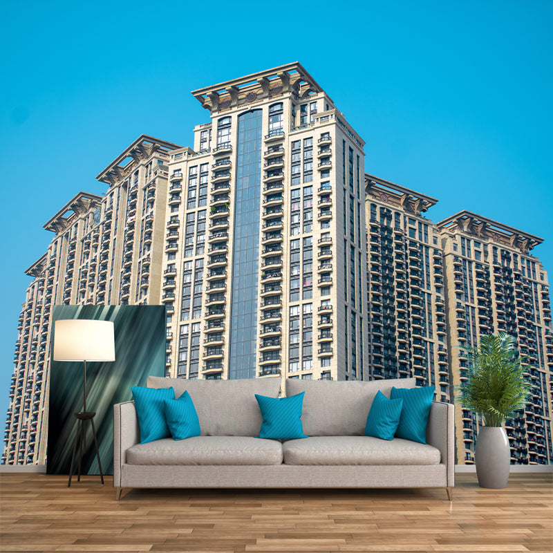 Amsterdam Architecture Scenery Mural Water Resistant Wall Art for Living Room