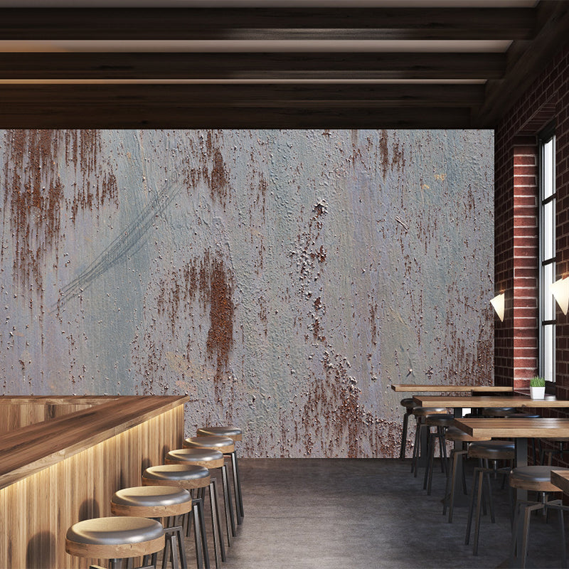 Industrial Style Metal Wall Mural Stain Resistant Wall Art for Living Room