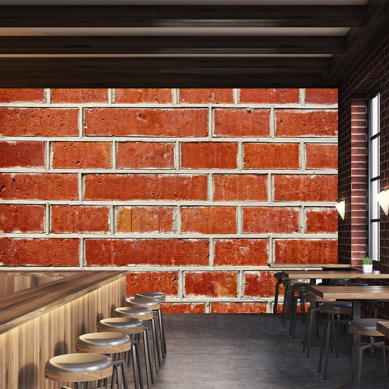 Brick Wall Mural Full Size Wall Decor for House Interior, Personalized Size