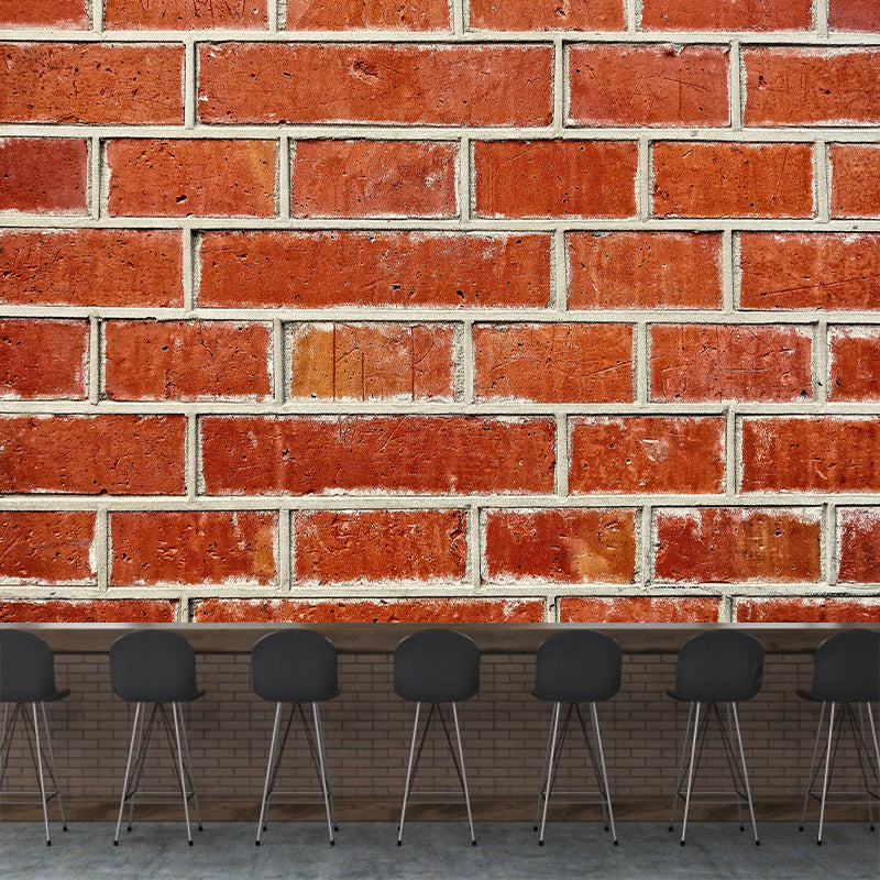 Brick Wall Mural Full Size Wall Decor for House Interior, Personalized Size