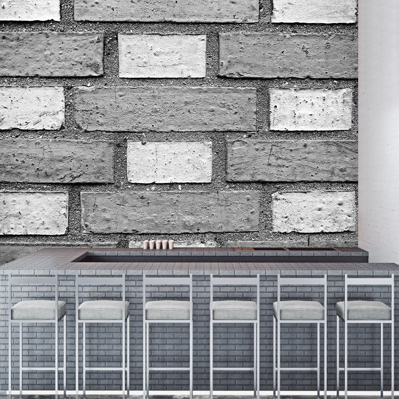 Brick Wall Mural Full Size Wall Decor for House Interior, Personalized Size