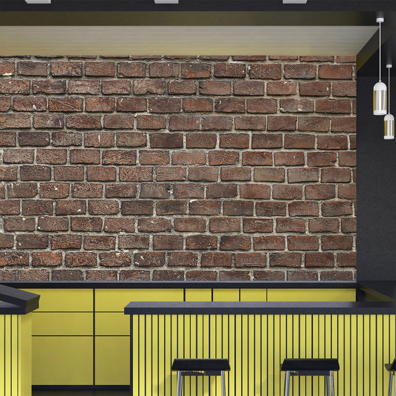 Brick Wall Decor Waterproofing Wall Covering for Boy Bedroom, Personalized Size