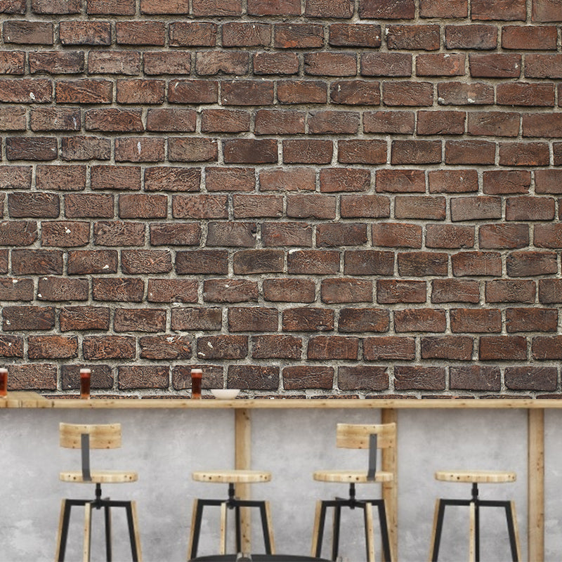 Brick Wall Decor Waterproofing Wall Covering for Boy Bedroom, Personalized Size