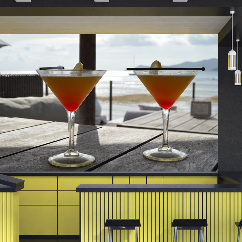 Minimalist Commercial Wine Bar Decorative Painting Wall Art, Personalized Size