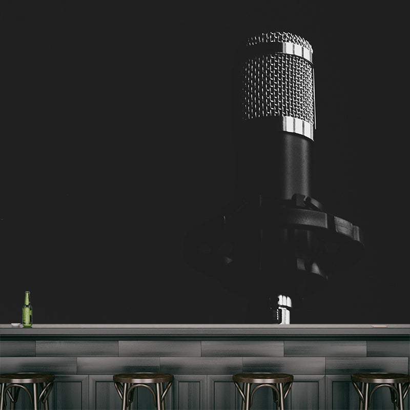 Hobby Sing Songs Mural Wallpaper Water Resistant Environment Friendly Wall Decor