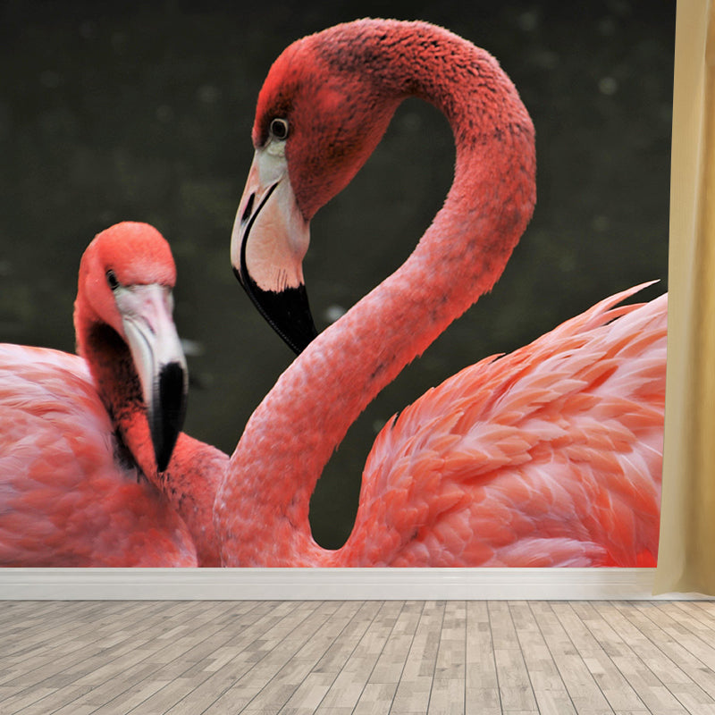 Flamingo Murals Moisture Resistant Contemporary Hallway Wall Decoration