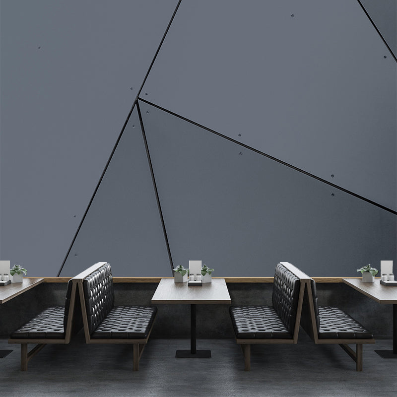 Soft Color Wall Mural Geometry Sleeping Room Home Decoration Wall Covering