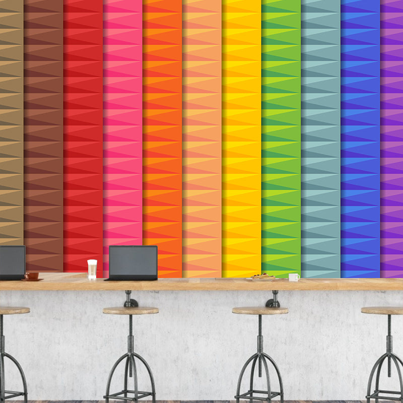 Illustration Customized Geometry Mural Contemporary Wall Decor Office Wall Murals