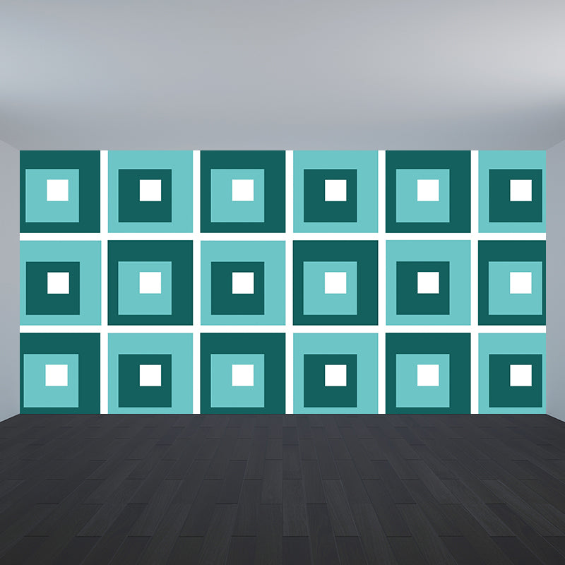 Customized Geometry Mural Wallpaper Contemporary Wall Covering for Home Decor