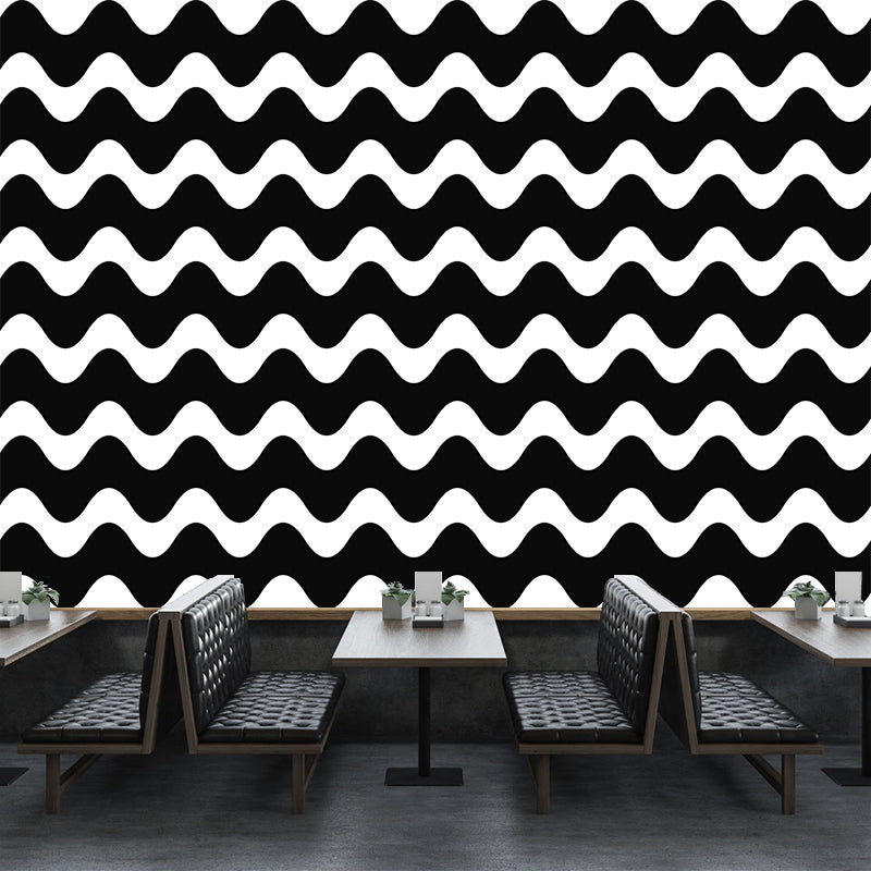 Illustration Peculiar Geometry Mural Contemporary Style Wall Decor Office Wall Murals