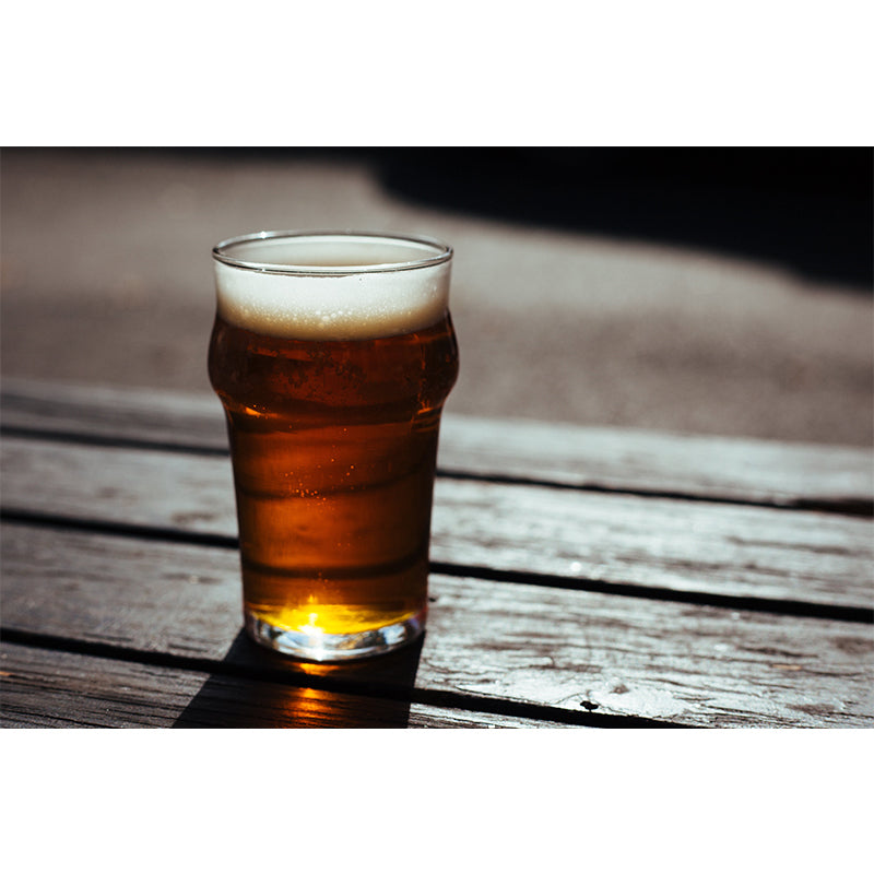 Beer Print Mural Wallpaper Modern Commercial Use Wall Covering in Soft Color