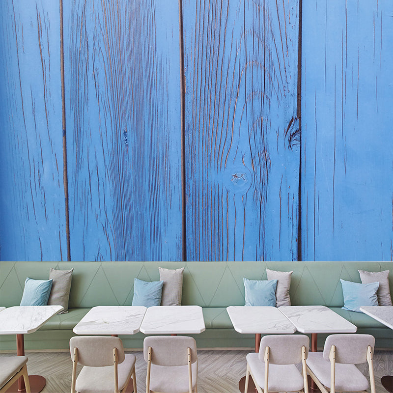 Wood Texture Mural Wallpaper Photography Contemporary Style Bathroom Wall Decor