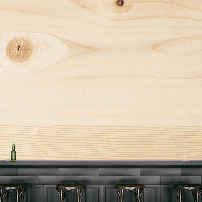 Wood Texture Mural Wallpaper Photography Contemporary Style Bathroom Wall Decor