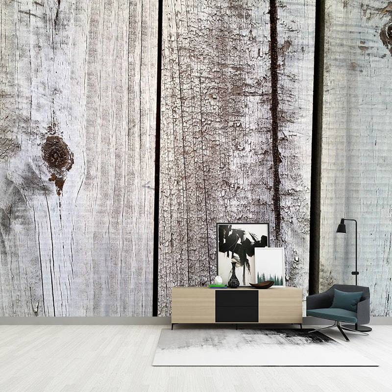 Old Wood Texture Mural Wall Decals Home Decoration Living Room Wall Decor