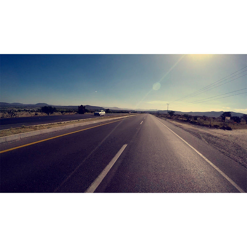 Customized Photography Industrial Mural Wallpaper with Road Pattern for Boy's Bedroom