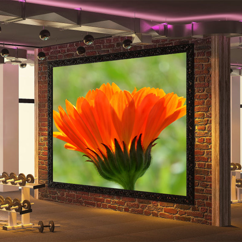 Soft Color Flower Wall Mural Decal Moisture Eco-friendly Wallpaper for Sitting Room