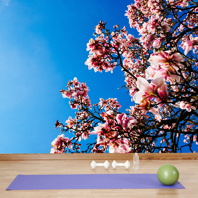 Different Flower Wall Mural Mildew Resistant Environment Friendly Wall Decor