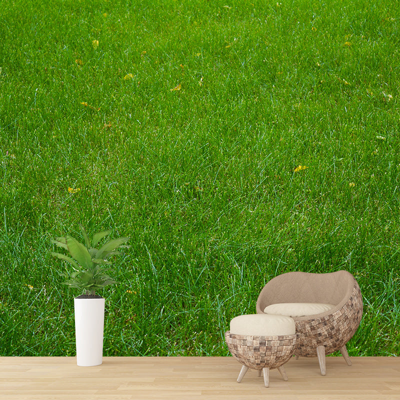 Weed Wall Mural Water Mildew Resistant Environment Friendly Wall Decor for Bedroom