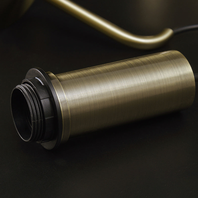 Luce in metallo ombreggiato Light Sconce Stipano Minimalista Montata Montata per camera da letto