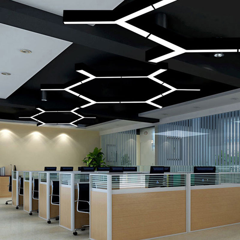Modern Style LED Pendant Light Simplicity Lighting Fixture for Office Meeting Room