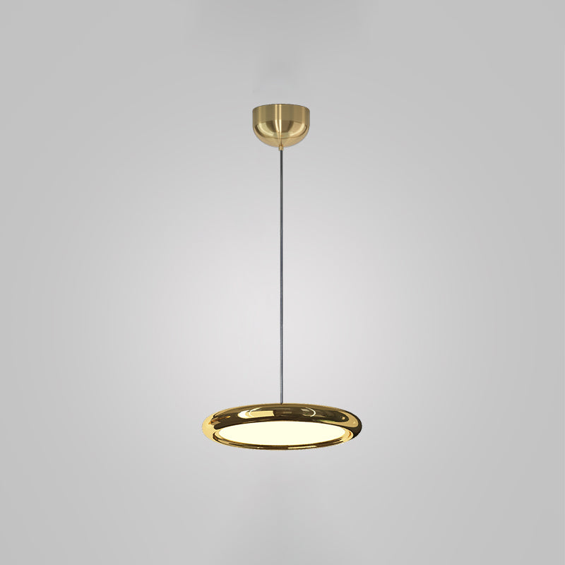 One-Light Pendant Light Fitting Modern Metal Led Suspension Lighting Fixture for Kitchen