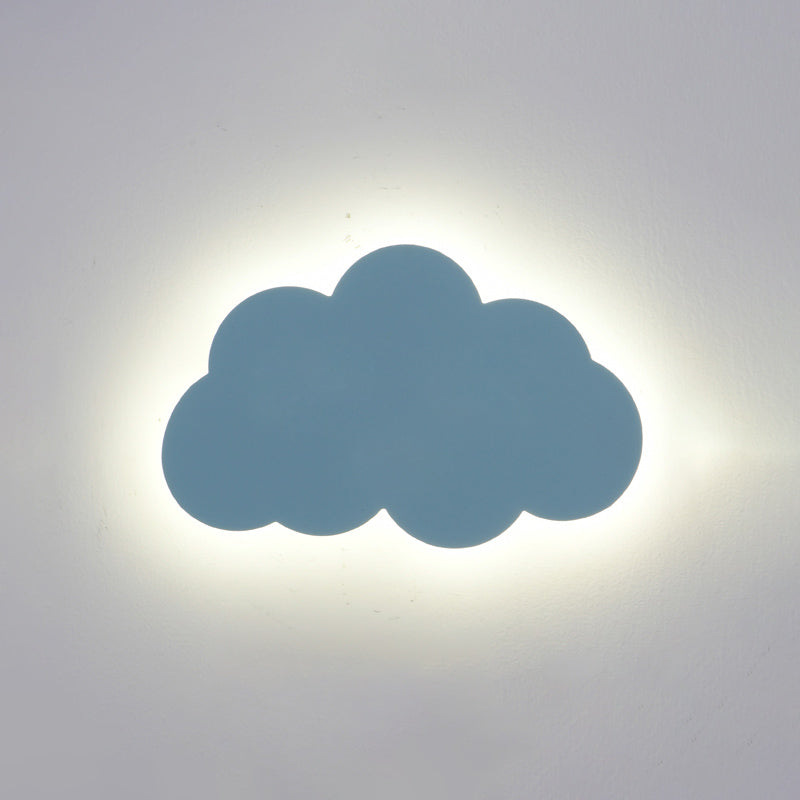 Cloud Sconce Light Fixture Nordic Style Metal LED Wall Lighting Fixture for Bedroom