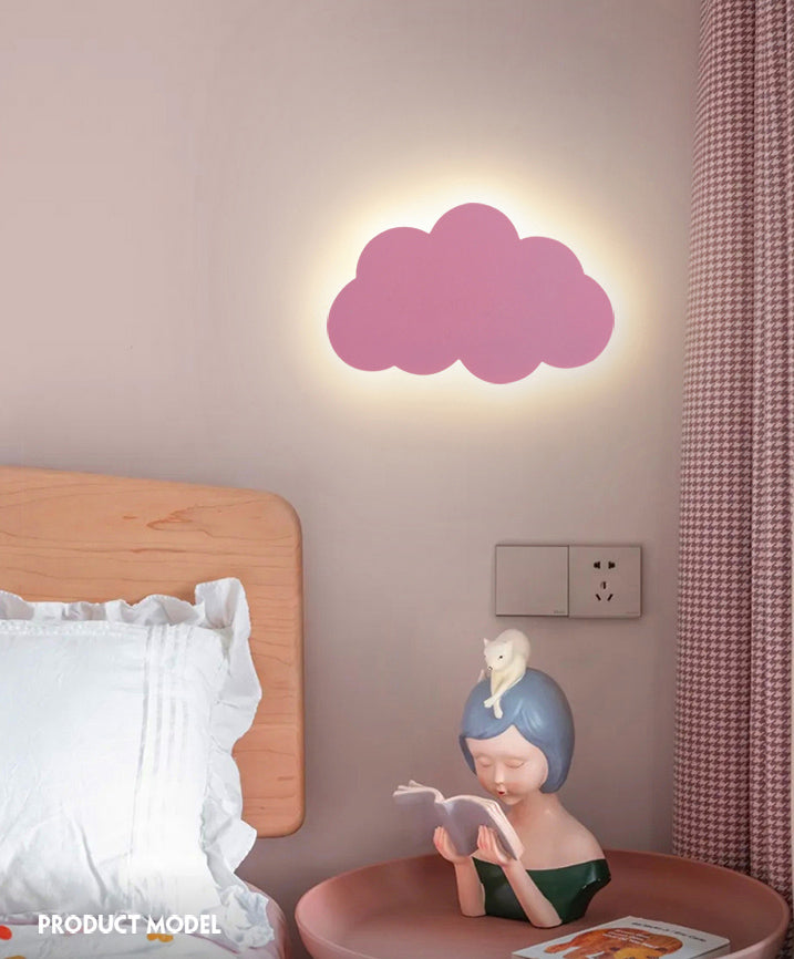 Cloud Sconce Light Fixture Nordic Style Metal LED Wall Lighting Fixture for Bedroom