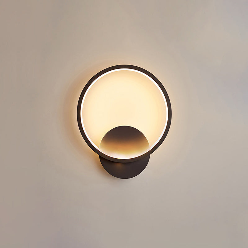 Lampada da parete con pale di funce da parete da letto geometrica a parete da letto.