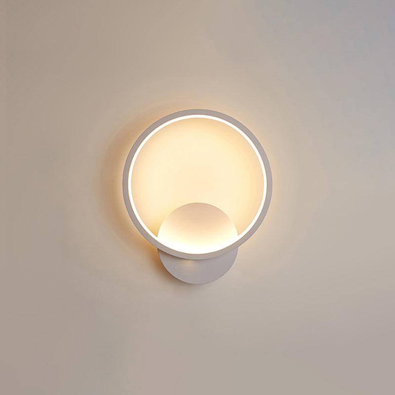 Lampada da parete con pale di funce da parete da letto geometrica a parete da letto.