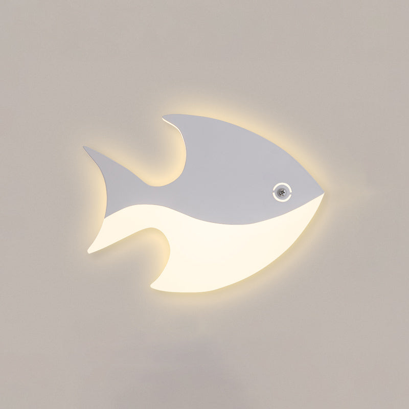 Luce a parete ombreggiata bianca Light Minimalist Minimalist LED METAL MOUNTED LIMINA